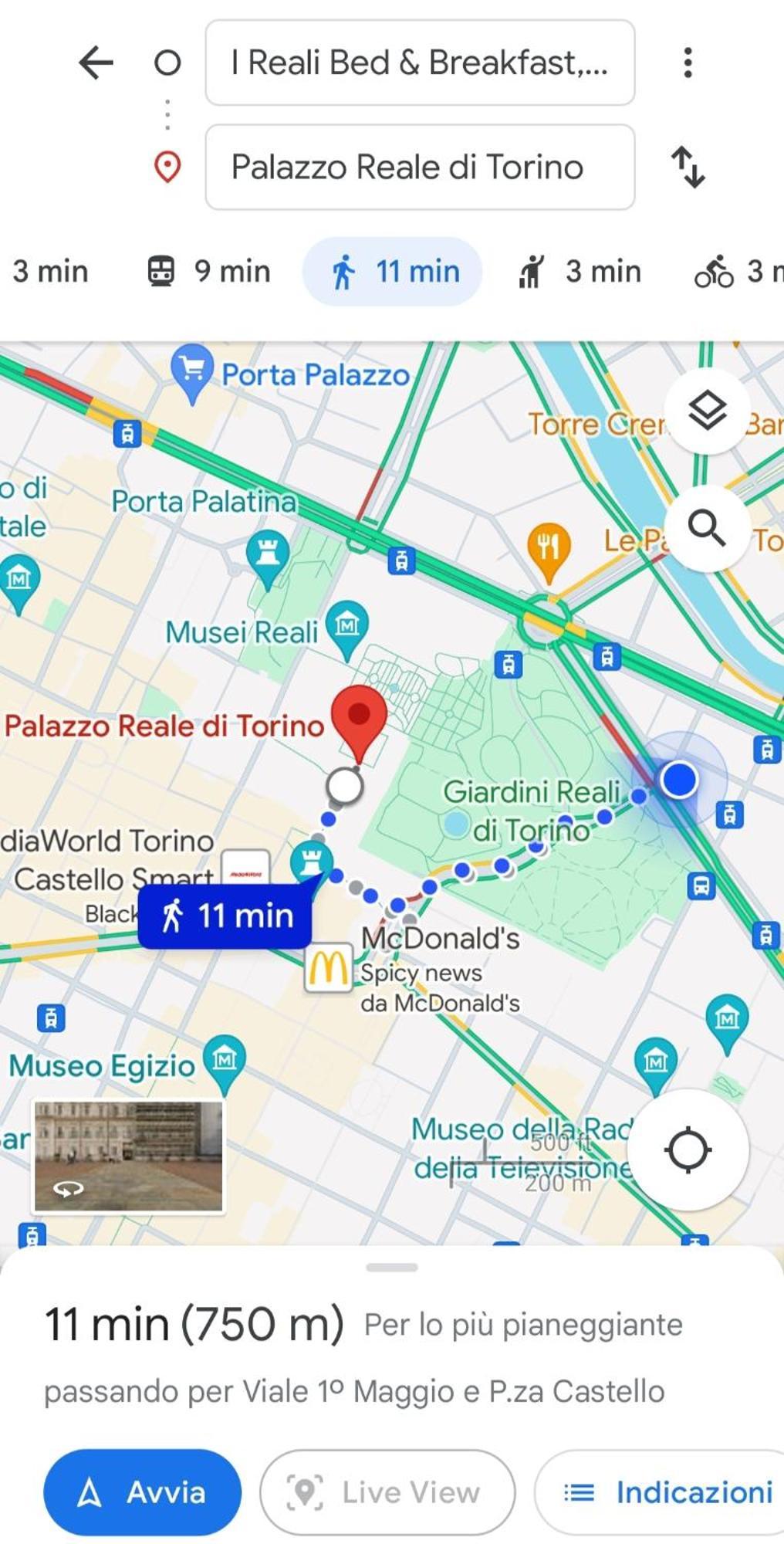 I Reali Bed & Breakfast Turin Ngoại thất bức ảnh